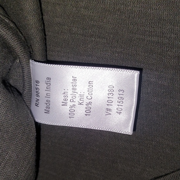 Coldwater Creek sequined front tank top blouse NWOT - Picture 5 of 7